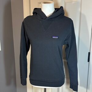Patagonia Charcoal Hoodie with Logo
